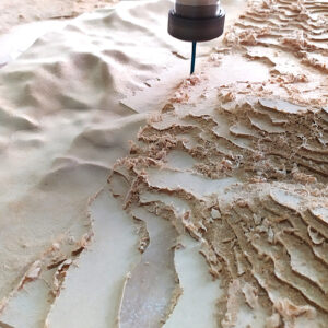 mecanizado cnc 3d topografía